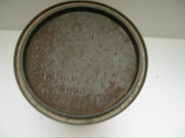 Large Calulmet Double Acting Baking Powder Tin