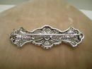 English Edwardian Diamond/platinum Brooch
