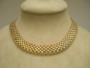 15 Ct. Victorian English Basketweave Necklace