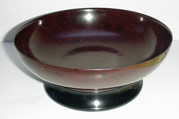 English Bakelite Bowl with Stand