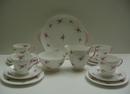 Shelley Rose Spray Tea Set For Four