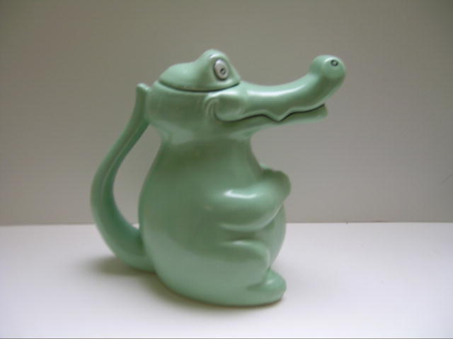 Carleton Ware Alligator Teapot