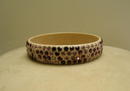 Celluloid vintage Purple and Lavender Bangle
