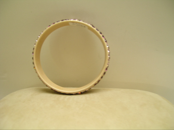Celluloid vintage Purple and Lavender Bangle