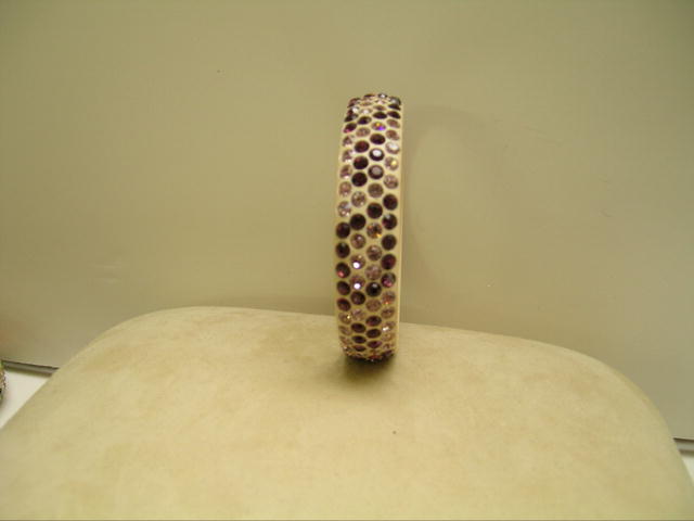 Celluloid vintage Purple and Lavender Bangle