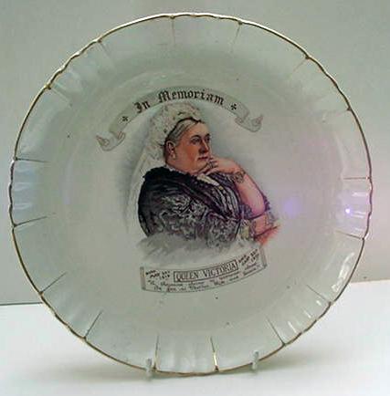 Commemorative: Queen Victoria Memorial Plate