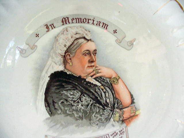 Commemorative: Queen Victoria Memorial Plate