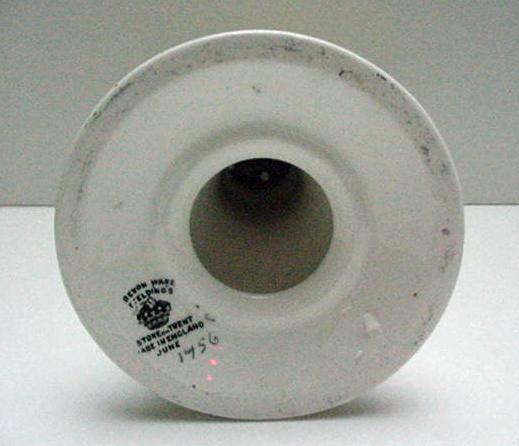 Crown Devon Hat Pin Holder