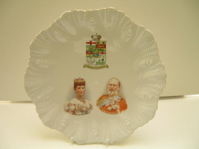 Commemorrative Plate King Edward : Dominion of
