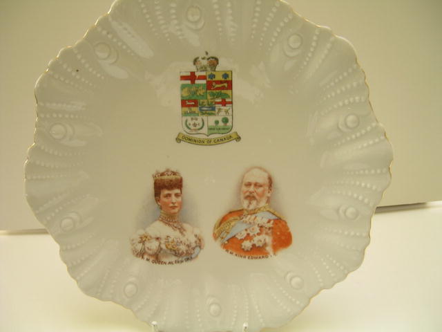 Commemorrative Plate King Edward : Dominion of