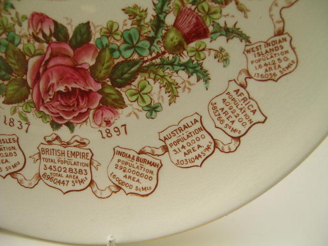 Queen victoria Commemmorative Plate: The Empire