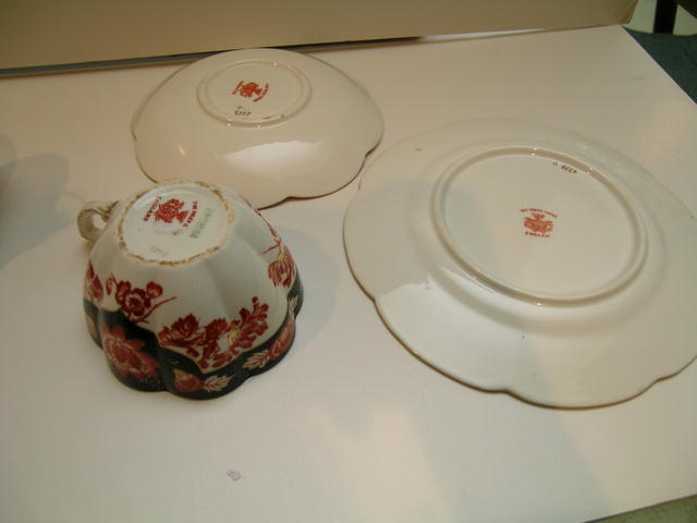 Wileman China Fairy Japan trio
