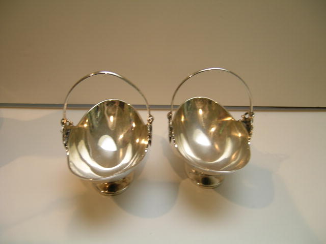 Early Gorham Sterling Silver Sweet Baskets