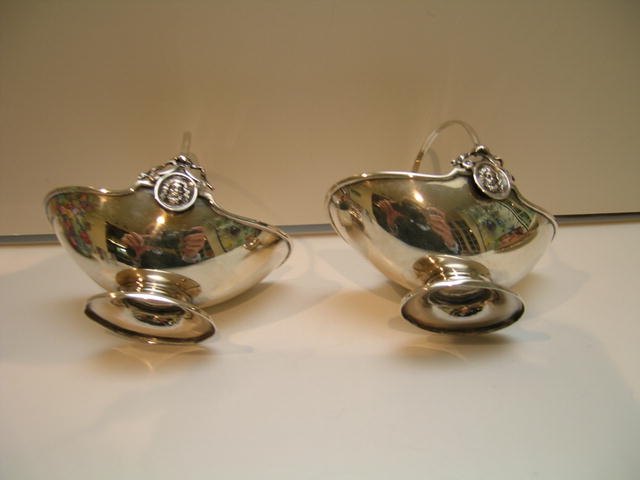 Early Gorham Sterling Silver Sweet Baskets