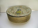 Quimper Vintage Dish Tin Fruit Cake Box