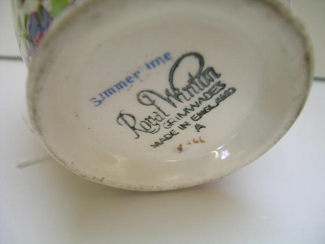 Royal Winton Vintage Summertime Jug