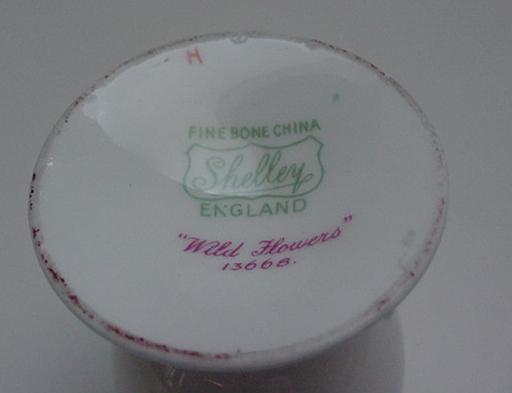 Shelley Wildflowers Egg Cup