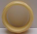 Bakelite Wide Taffy Colored Carved Bangle