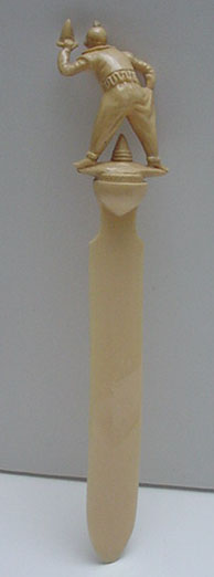 Celluloid Clown Carved Letter Opener