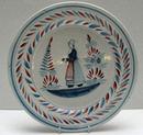 Quimper Early Large Plate