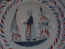 Quimper Early Large Plate