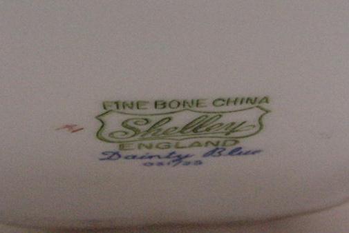 Shelley Bone China Dainty Tea For Two with