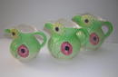 Shorter & Son Set of 3 Dahlia Jugs