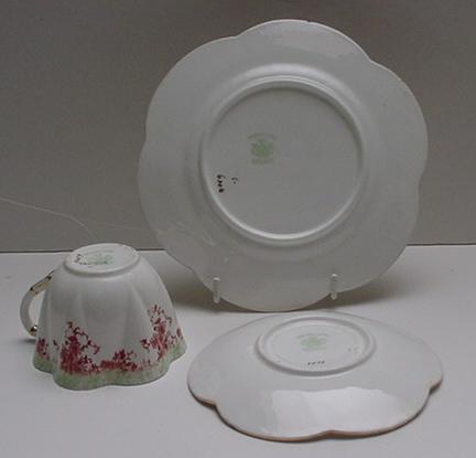 Wileman Dainty Trailing Violets Print Trio
