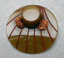 Bakelite Hat Brooch