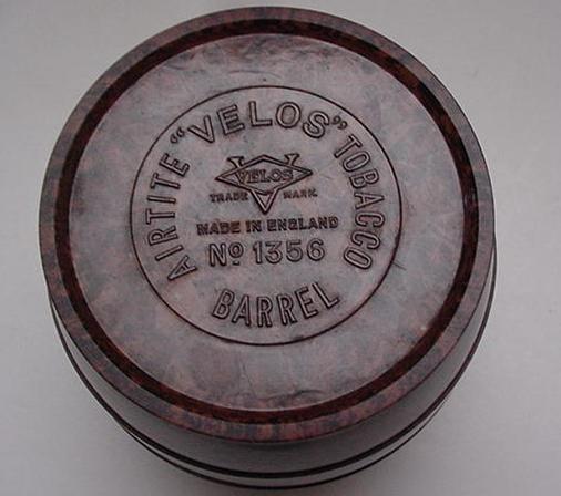 Bakelite Vintage Tobacco Barrel Humidor