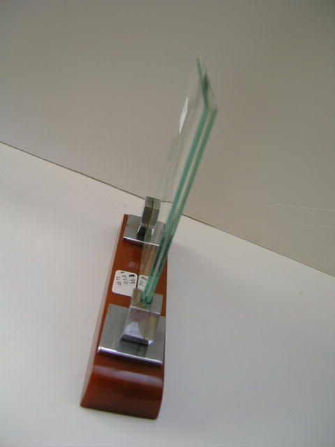 Bakelite and Chrome Deco English Picture Frame