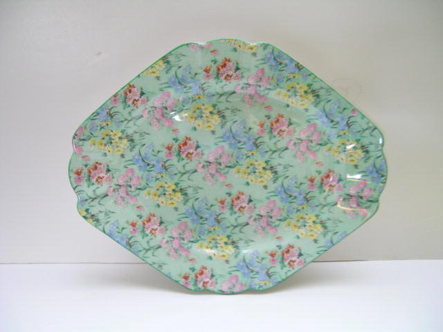Shelley Melody Chintz Serving Platter