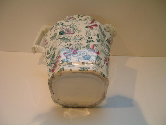 Victorian Chintz Pitcher with Tiger Spout
