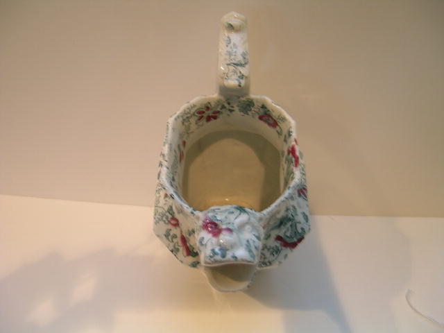 Victorian Chintz Pitcher with Tiger Spout