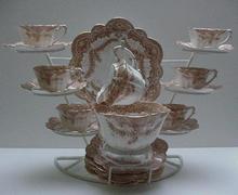 Wileman-Shelley Fern Empire 21 Piece Teaset