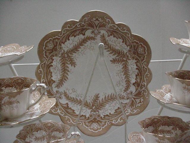 Wileman-Shelley Fern Empire 21 Piece Teaset