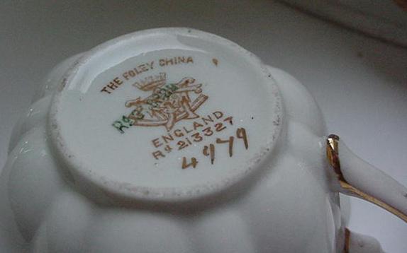 Wileman-Shelley Fern Empire 21 Piece Teaset