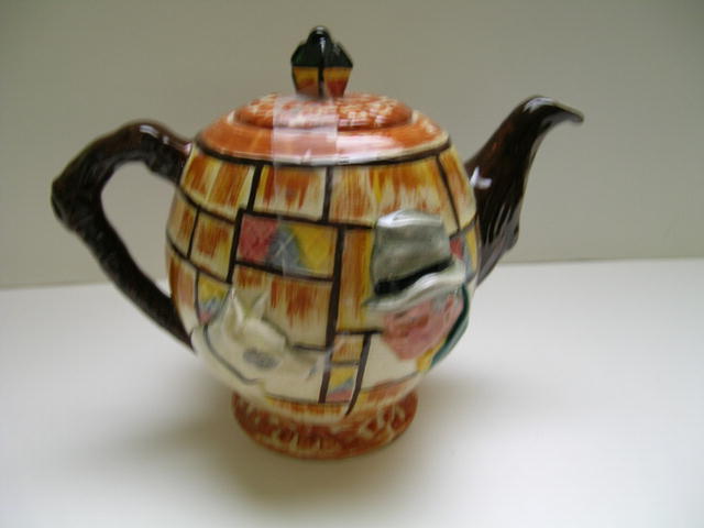 Vintage Oliver Twist Teapot and Milk Jug