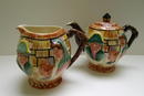 Vintage Oliver Twist Teapot and Milk Jug