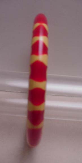 Bakelite Vintage Red dot Injected Bangle