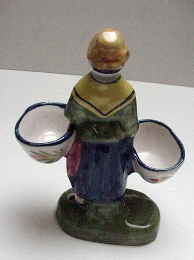 Quimper Figural Salts
