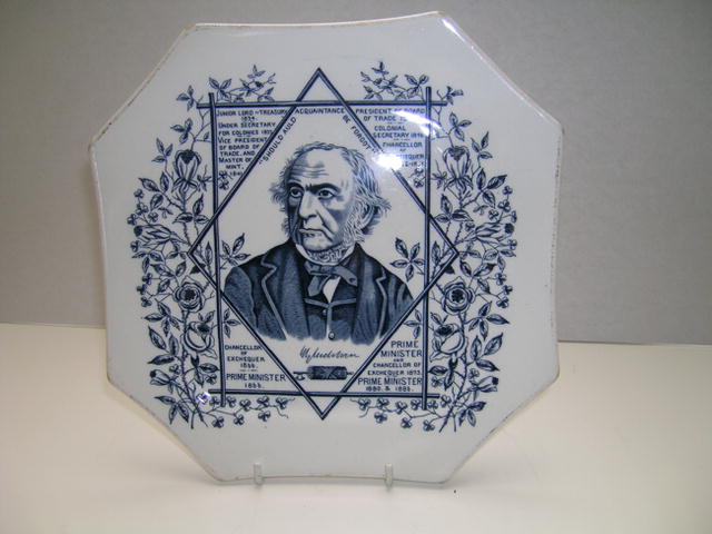 Prime Minister Gladstone Plate