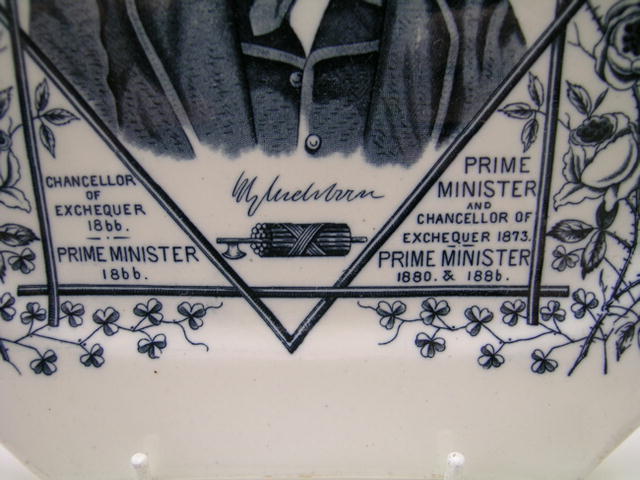 Prime Minister Gladstone Plate