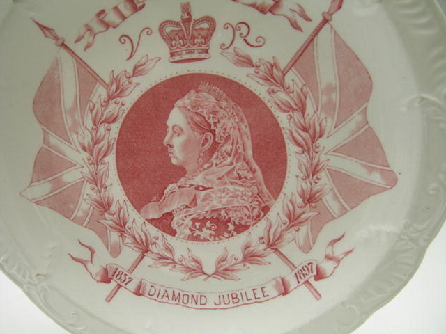 Queen Victoria Diamond Jubilee Plate