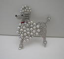 Butler and Wilson White Poodle Brooch