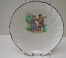 Shelley China Large Oyster Plate Romantic