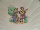 Shelley China Large Oyster Plate Romantic