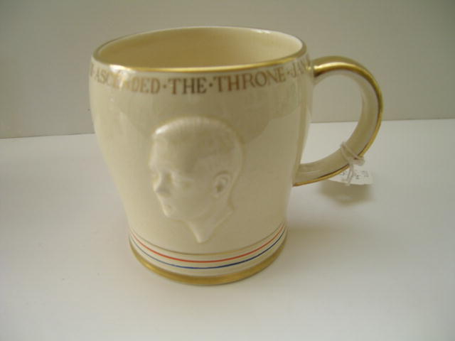 Edward VIII Coronation and Abdication Mug