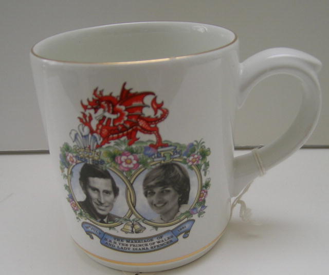 Prince Charles & Diana Mug
