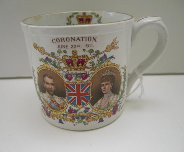 George V Coronation Cup -Shelley China